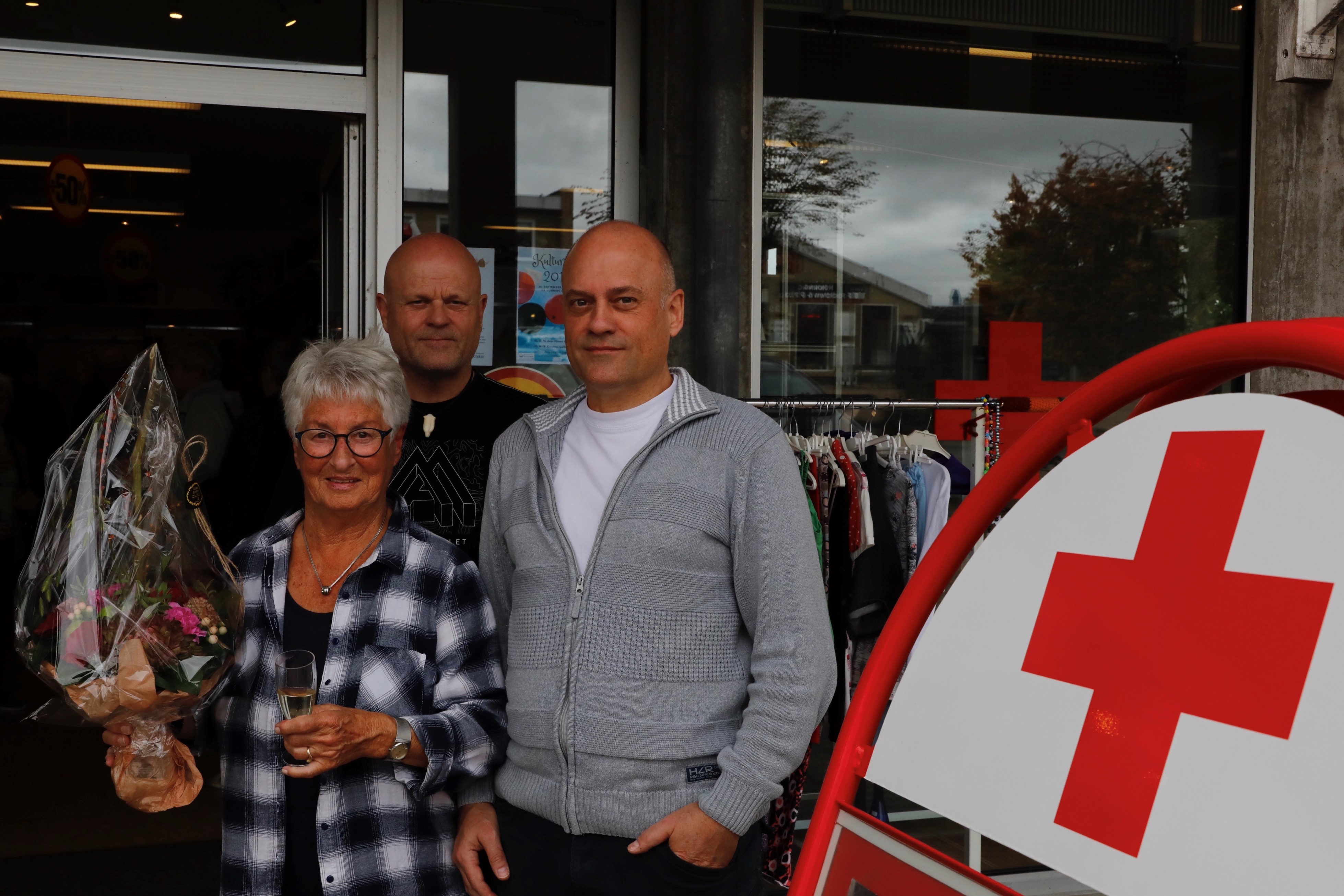 Anni Hjortnæs og hendes sønner
