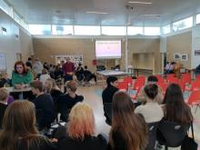 120 skolelever hørte om Røde Kors