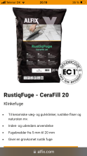 Fugemasse fra jem & fix til afhentning i Løgstør