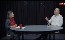 TV-interview med besøgsleder i fængselsbesøgstjenesten