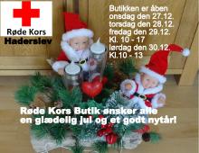Røde Kors Butik Åbningstider inden nytår 2024