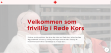 Onlinekurset "Velkommen som frivillig i Røde Kors"