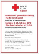 Generalforsamling 25. februar 2019 i Egedal
